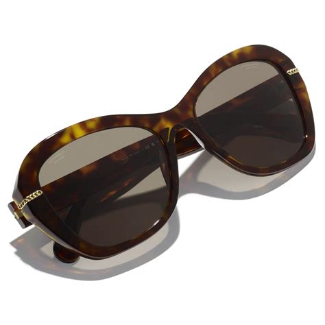 chanel butterfly sunglasses tortoise|chanel quilted sunglasses case.